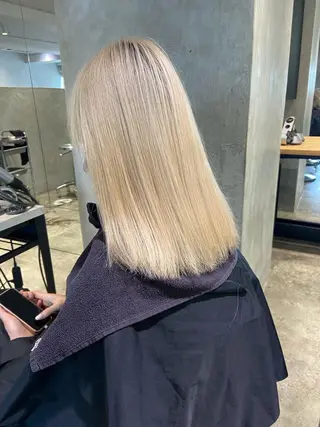 セミロング 朝倉 啓太のヘアスタイル