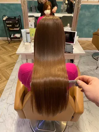 ロング サロウィン銀座RAYⅡ所属・❣️髪質改善/ 美髪矯正/沼座悠人のヘアスタイル