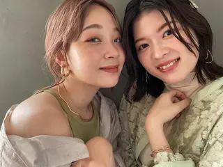 セミロング 吉田 夢のヘアスタイル