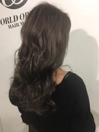 カラー 夜23時まで予約🉑 reverieあきらのヘアスタイル