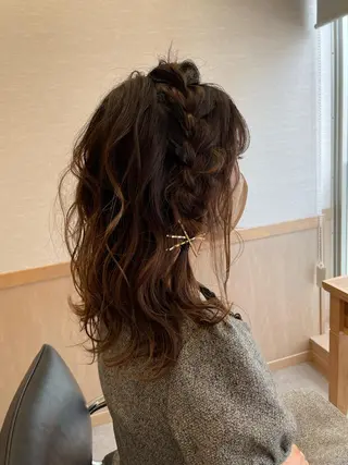 ミディアム miho 🌼🌼🌼のヘアスタイル