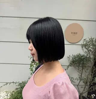 ミディアム 川口 日菜のヘアスタイル