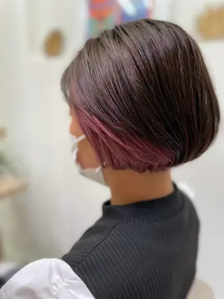 ショート カラー 野間 ふみよのマツエク・マツパデザイン