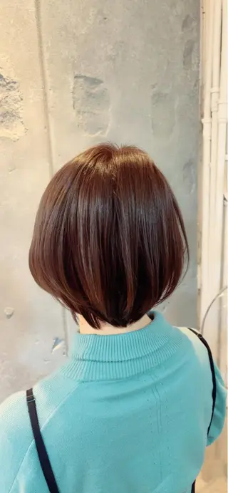 ショート 大久保 遥日のヘアスタイル