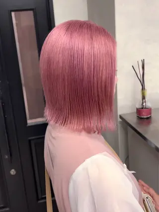 ロング カラー ハイトーン髪質改善 🫧大阪/kanonのヘアスタイル
