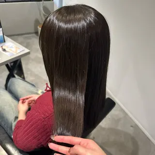 ロング カラー MIRUKA/ 暖色カラー/ベージュのヘアスタイル