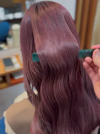 ロング パーマ 💈直毛×ツイスパの プロ🥷清水真之介のヘアスタイル