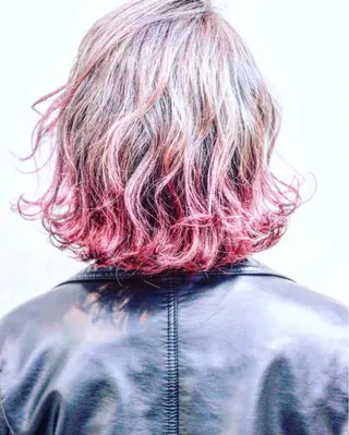 ミディアム カラー 及川 光のヘアスタイル