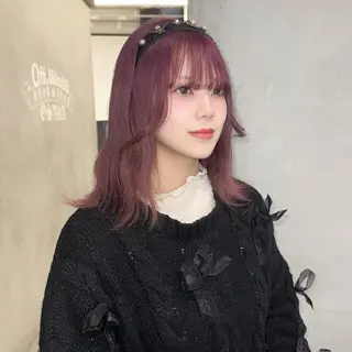 カラー オフホワイト大阪店（off white）所属・LENA🎀 ハイトーン/エクステのヘアスタイル