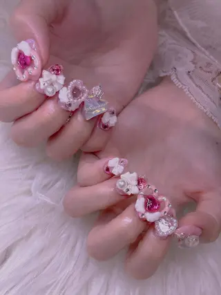 ネイル 長さだし専門店 M2　rikaのネイルデザイン