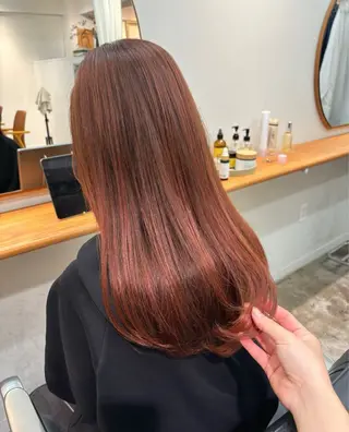 カラー aiko【艶カラー ・ミニモ年内で終了】のヘアスタイル
