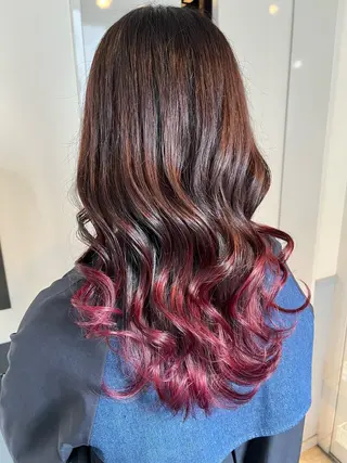 セミロング ✨艶髪✨ 透明感カラー　Rinのヘアスタイル