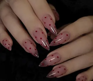 ネイル By moonネイル 🌷ワンホン/韓国風のネイルデザイン