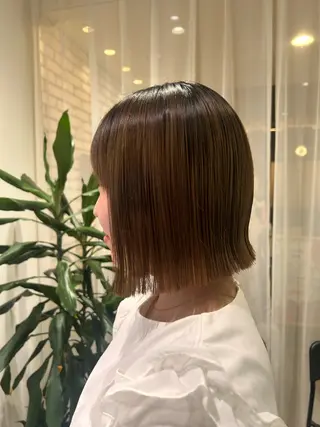 ショート 🤎オリーブカラー× パーマ特化💫森口のヘアスタイル
