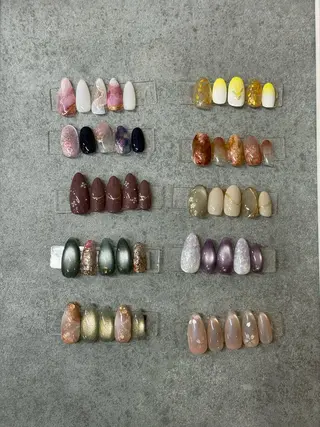 ネイル Agate miku🎀‧₊のネイルデザイン