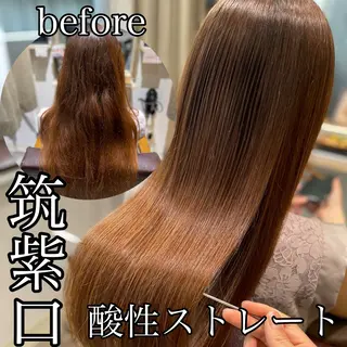 ロング Takahiro 髪質改善/縮毛矯正のヘアスタイル