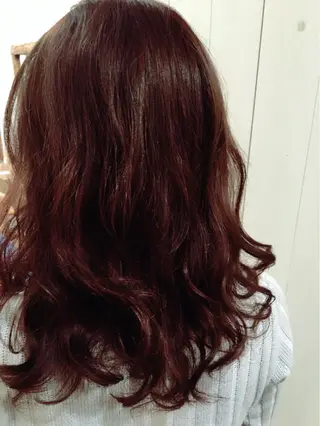 ショート ミディアム セミロング ロング パーマ 【mokuオーナー】 ちはるのヘアスタイル