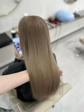 ロング number eluneのヘアスタイル