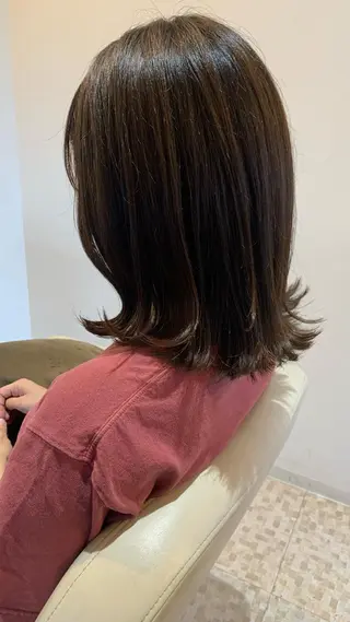ミディアム 仲間 一貴のヘアスタイル