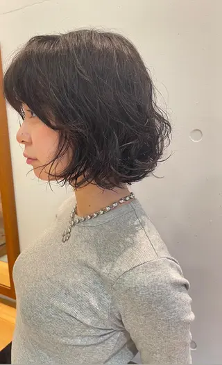 パーマ 三浦 仁美のヘアスタイル