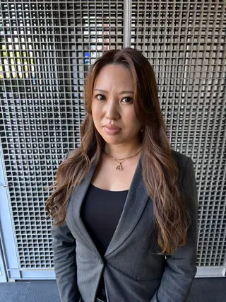 ロング カラー 穐田 航のヘアスタイル