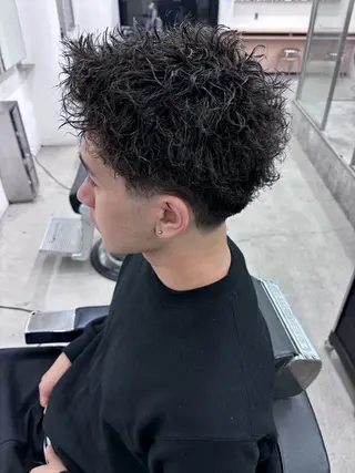 パーマ メンズ 土岐 仁/メンズ専門 パーマ特化美容師🌀のヘアスタイル