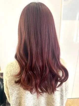 カラー 坂口 月陽のヘアスタイル