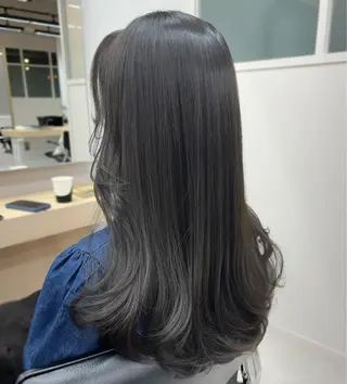 ロング 大人韓国ヘア🎀 しょうこLuanaのヘアスタイル