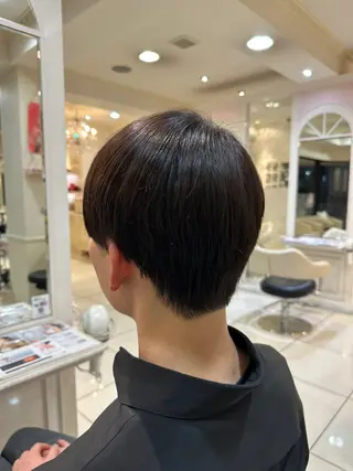 メンズ ツヤ重視 ワンカラー🫧Mioのヘアスタイル