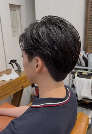 メンズ レディースカット 川添佑斗のヘアスタイル
