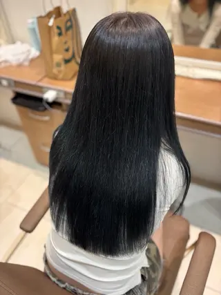 ロング カラー 垢抜け艶感カラー🩶 nami/透明感🫧のヘアスタイル