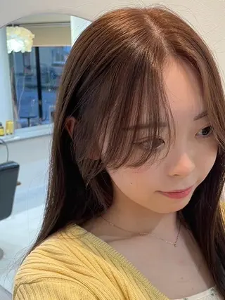 ロング 前川 瑞希のヘアスタイル