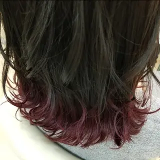 カラー ミディアム SALOWIN栄 高須大貴のヘアスタイル