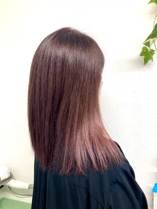 セミロング カラー パーマ ヘアアレンジ 髪質改善✧︎カラー 💎AIM【アイム】のヘアスタイル