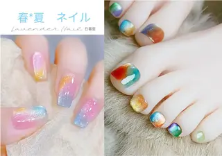 ネイル 日暮里2 lavenderのネイルデザイン