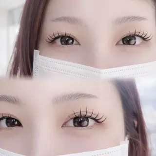 マツエク・マツパ eyelash salon f 守口市駅店 パリジェンヌ・フラットラッシュ【フランク】所属・【Frank】 momonaのマツエク・マツパデザイン