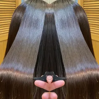 ロング 比嘉 翼のヘアスタイル