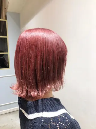 カラー 🎀♥️推しカラー tomoka💜🍭のヘアスタイル