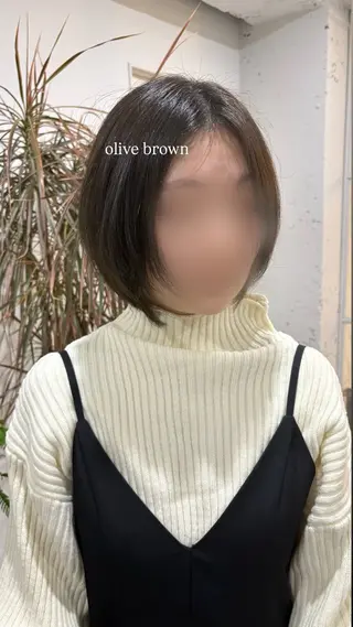 ショート カラー  むねはる /札幌美容師のヘアスタイル