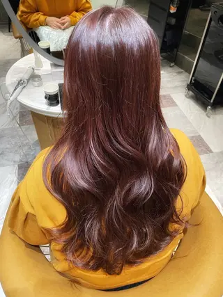 ロング 似合わせカラーの達人 ダブルカラー/森栄範のヘアスタイル