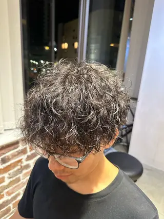 ショート パーマ レイヤーカット🫧 ／髪質改善✨TOWAのヘアスタイル