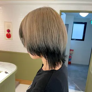 カラー 🎯🦖ʜᴀɴᴀ 似合わせショート🌷のヘアスタイル