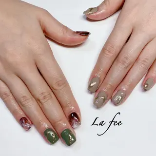 カラー ネイル La feeのネイルデザイン