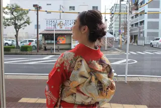 ヘアアレンジ 乾 友恵のヘアスタイル