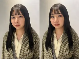ミディアム 宮城 星のヘアスタイル