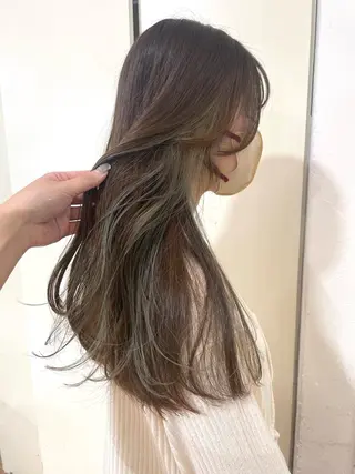 ロング カラー 🦋透明感 艶カラー Rie🦋のヘアスタイル