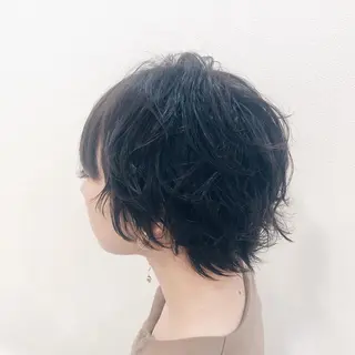 ショート パーマ リリー /Men's/パーマのヘアスタイル