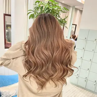 ロング カラー ヘアアレンジ 🌈インナーカラー ‘ショウマ’🌈のヘアスタイル
