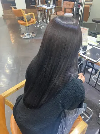 ロング カラー ヘアアレンジ 🍒ᩚ名駅/艶髪 縮毛矯正/あゆ🍒ᩚのヘアスタイル