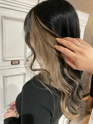 ロング カラー Hair Labo ASH  あみん♡のヘアスタイル